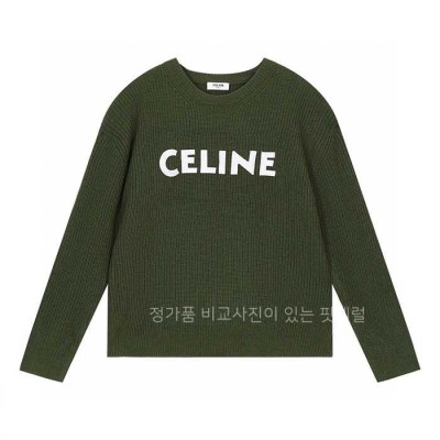 셀*느 로고 니트