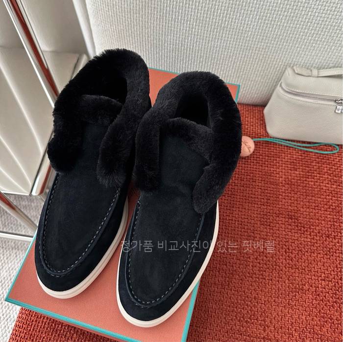 로*피아나 오픈 워크 로퍼