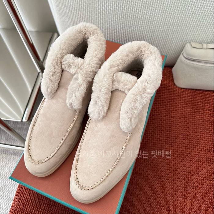 로*피아나 오픈 워크 로퍼