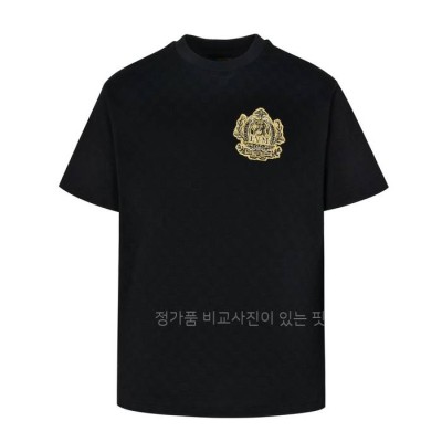 루*비통 시그니처 패치 코튼 반팔티셔츠