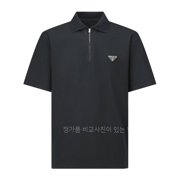 프*다 로고 집업 폴로 반팔티셔츠