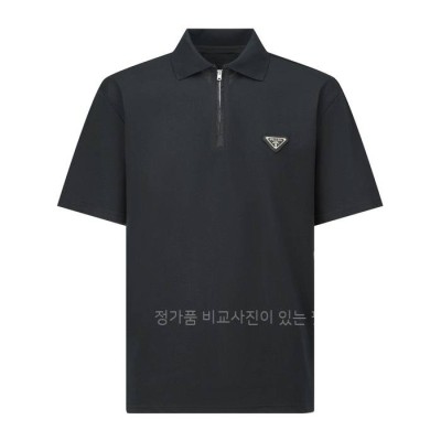 프*다 로고 집업 폴로 반팔티셔츠