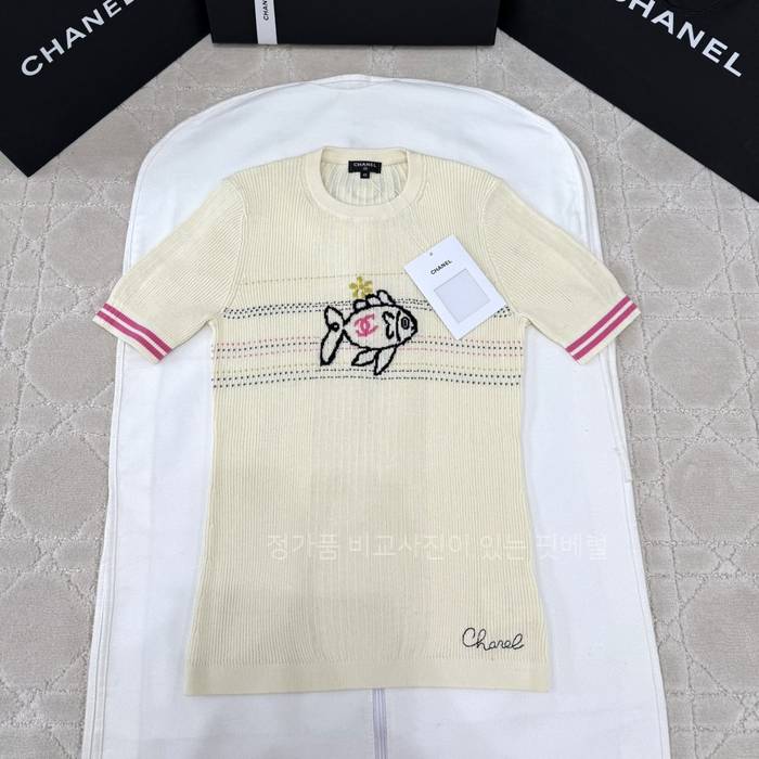 샤* 25C 피쉬 니트 반팔