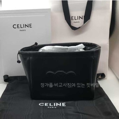 [*혜*님의 현지 검수사진] 셀*느 111013 퀴르 트리오페 드로우스트링 카바스 토트백 스몰