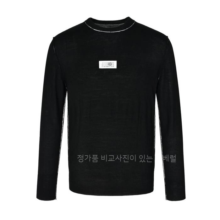 메*마르지엘라 넘버링 로고 니트