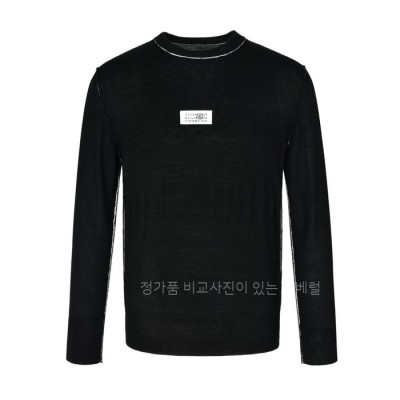 메*마르지엘라 넘버링 로고 니트