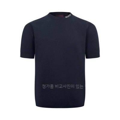 구* 인따르시아 로고 니트 반팔