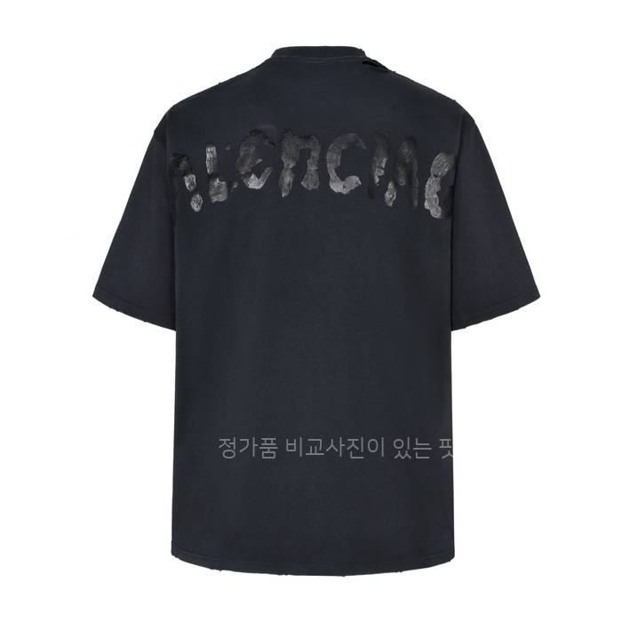 발*시아가 백로고 반팔티셔츠