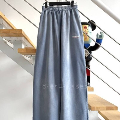 발*시아가 웨이브 로고 트랙 팬츠