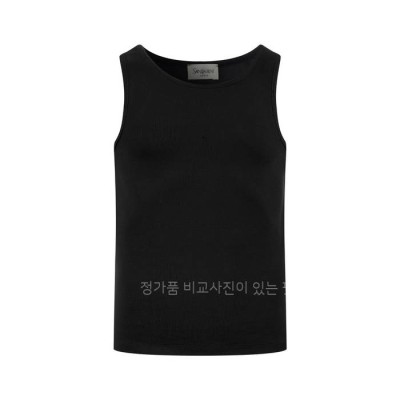 입*로랑 로고 슬리브리스 나시티셔츠