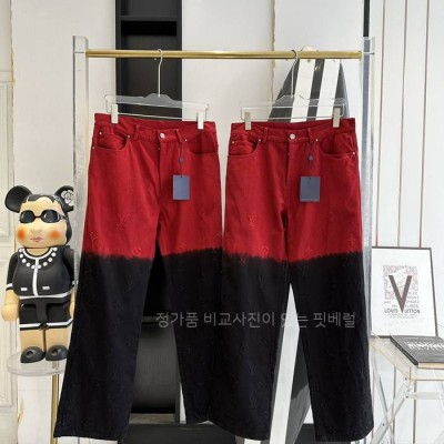 루*비통 모노그램 데님 팬츠