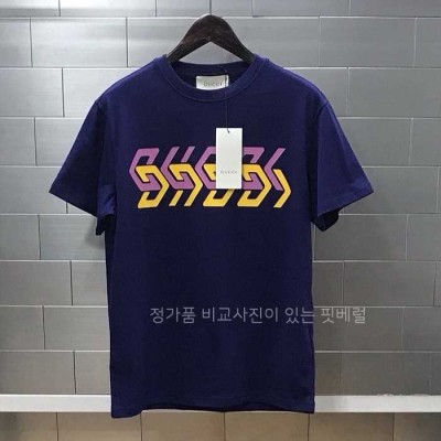 [국내배송] 구* 미러로고 반팔티셔츠
