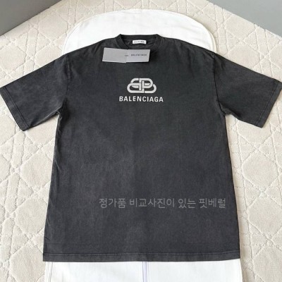 발*시아가 로고 반팔티셔츠