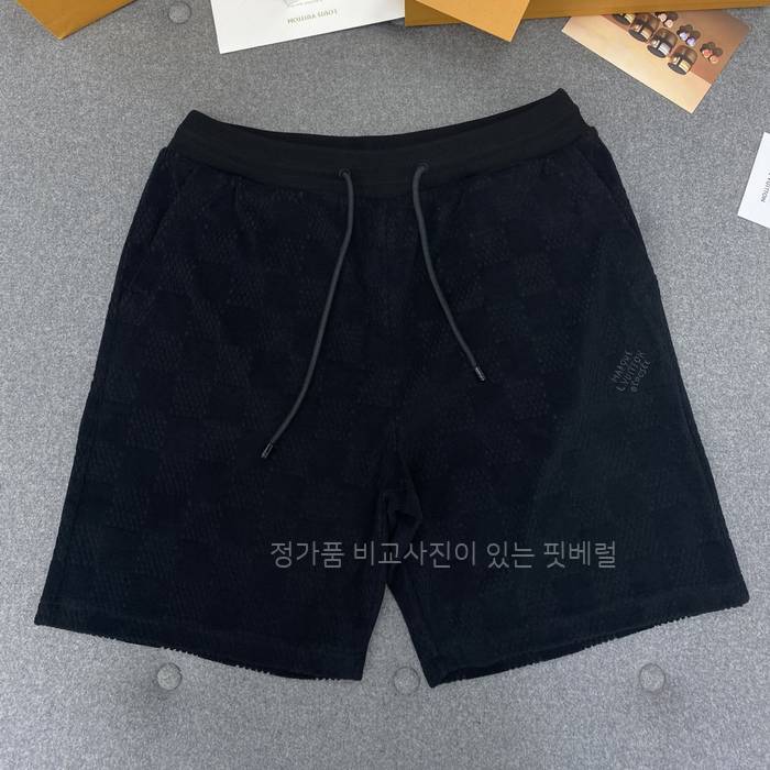 루*비통 다미에 테리 쇼츠 반바지