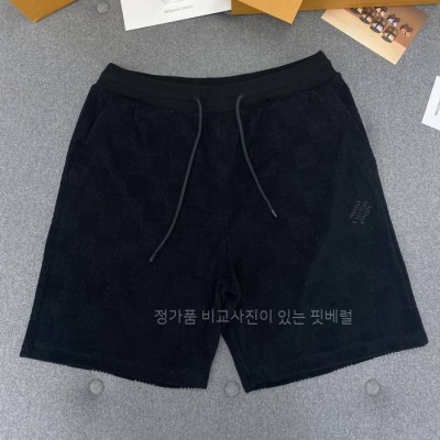 루*비통 다미에 테리 쇼츠 반바지