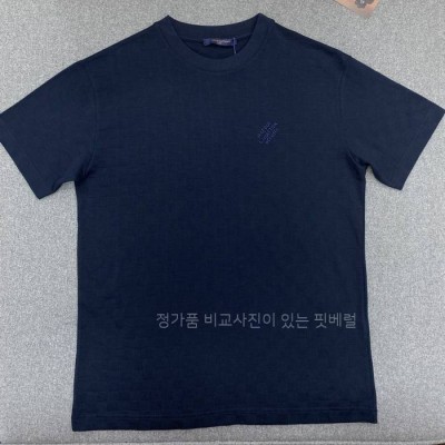 루*비통 다미에 시그니처 반팔티셔츠