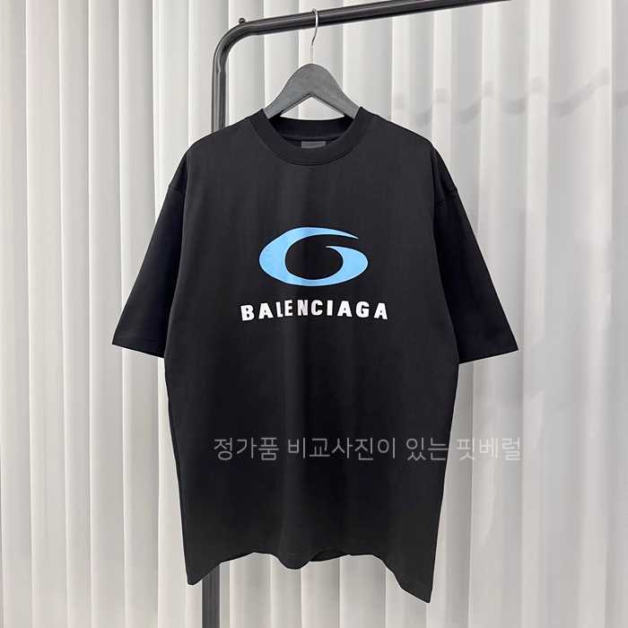 [국내배송] 발*시아가 루프 스포츠 아이콘 반팔 티셔츠