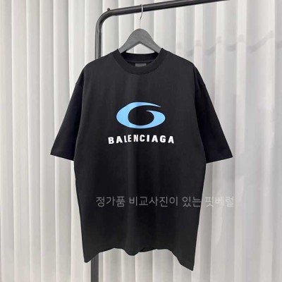 [국내배송] 발*시아가 루프 스포츠 아이콘 반팔 티셔츠