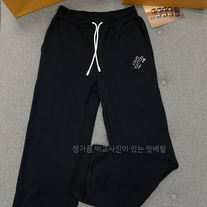 루*비통 시그니처 엠브로이더드 조깅 팬츠