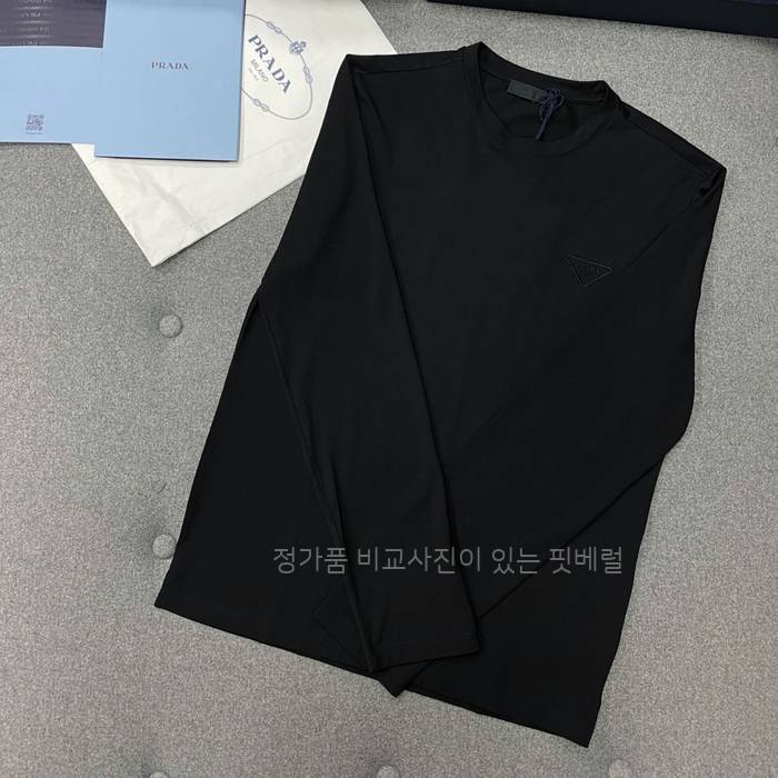프*다 로고 긴팔티셔츠