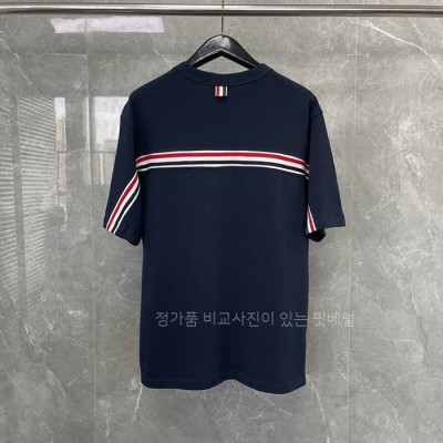 톰*라운 백스트라이프 반팔티셔츠