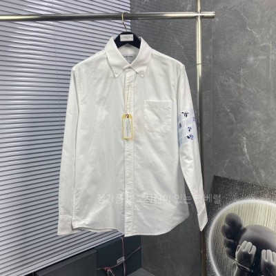 톰*라운 4-바 자수 셔츠