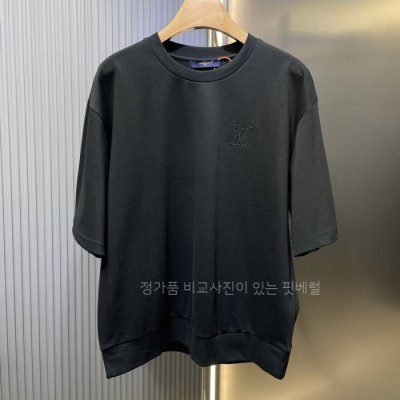 루*비통 LV 엠벨리시드 저지 반팔티셔츠