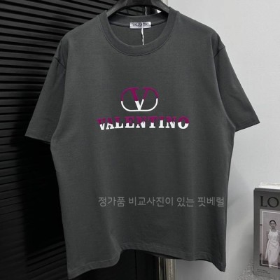 발*티노 로고 반팔티셔츠