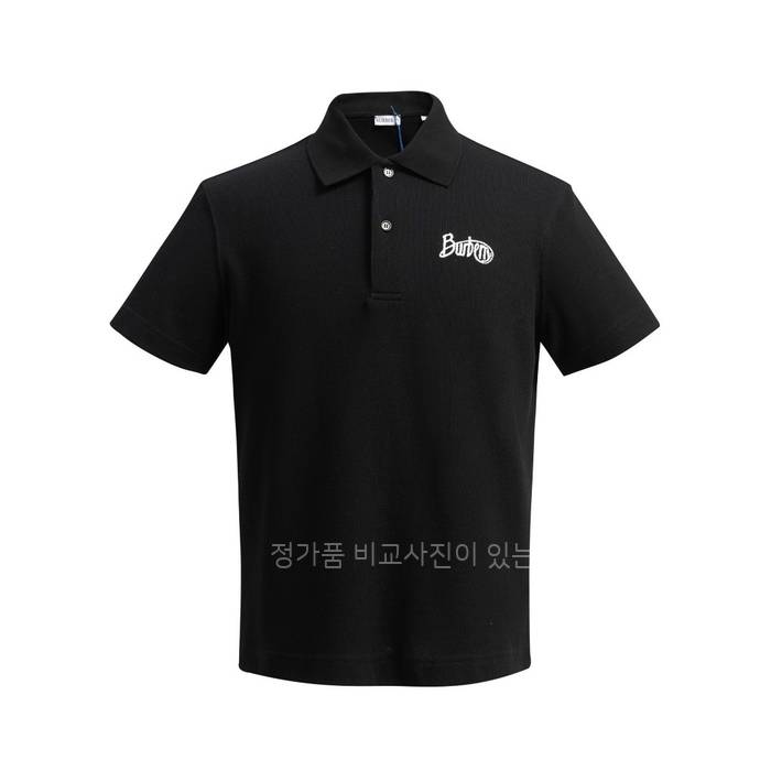 버*리 로고 폴로 반팔티셔츠