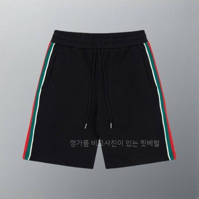 구* 웹 스트라이프 쇼츠 반바지