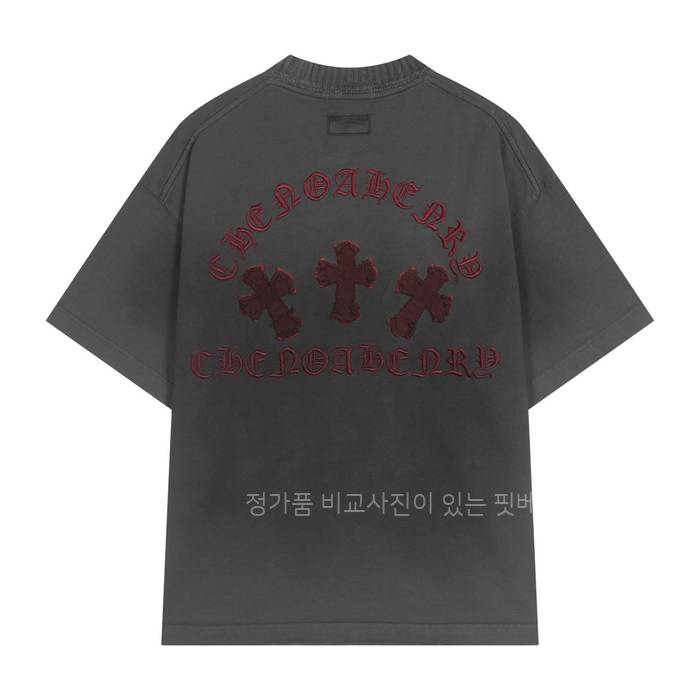 크*하츠 로고 반팔티셔츠