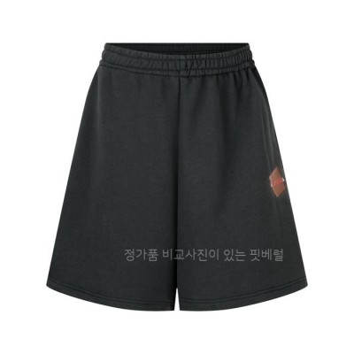 발*시아가 테이퍼드 로고 쇼츠 반바지