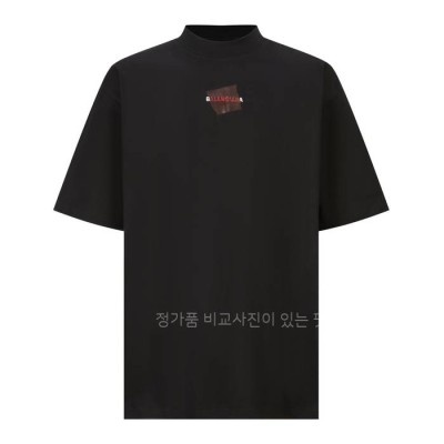 발*시아가 테이프드 백 반팔티셔츠