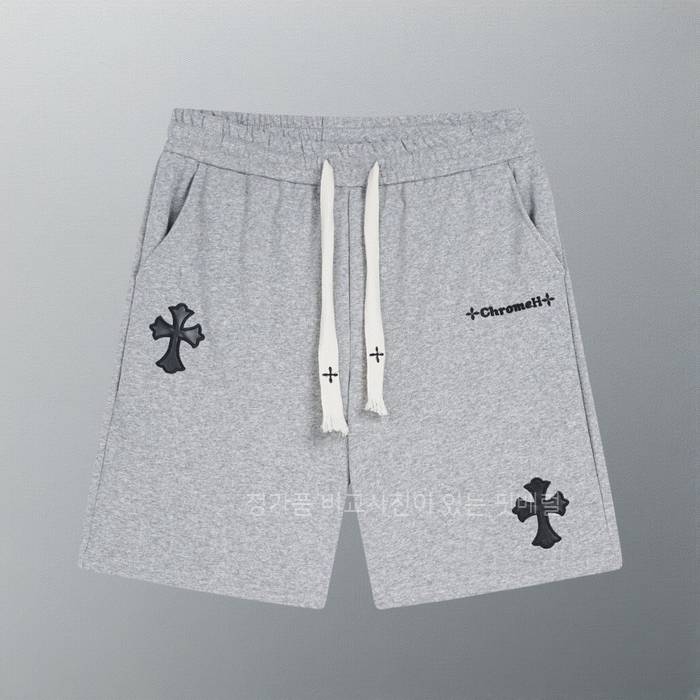 크*하츠 십자가 로고 쇼츠 반바지