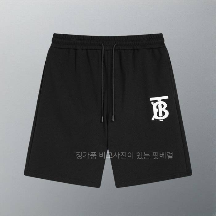 버*리 TB 로고 쇼츠 반바지