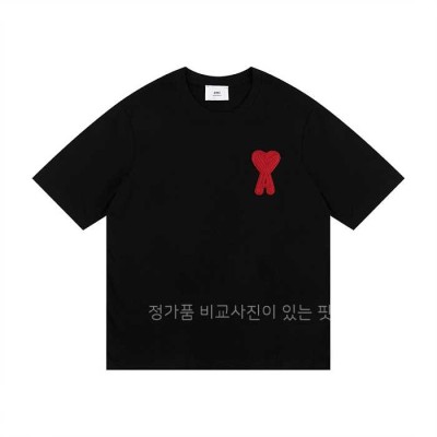 [국내배송] 아* 드 꾀흐 자수 라운드 티셔츠