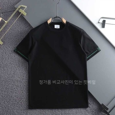 [국내배송] 버*리 기사배색로고 실크라운드 (2color)