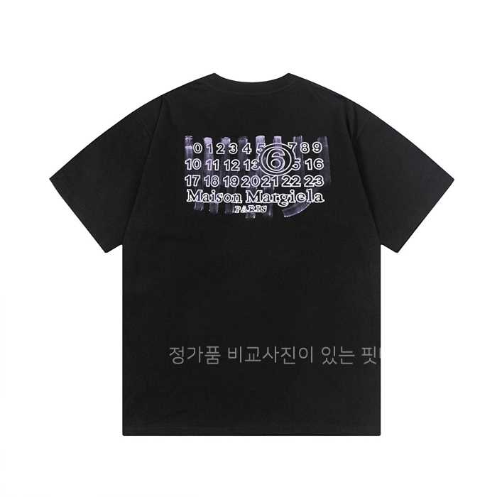 [국내배송] 메*마르지엘라 자수로고 티셔츠
