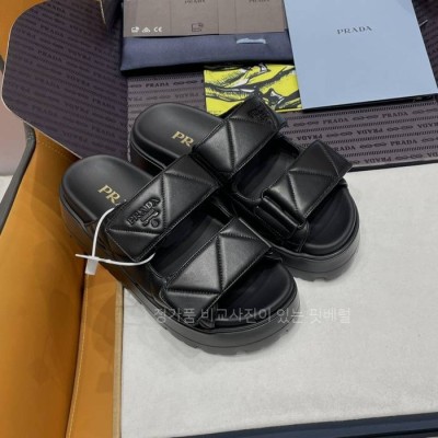 프*다 로고 벨크로 슬리퍼