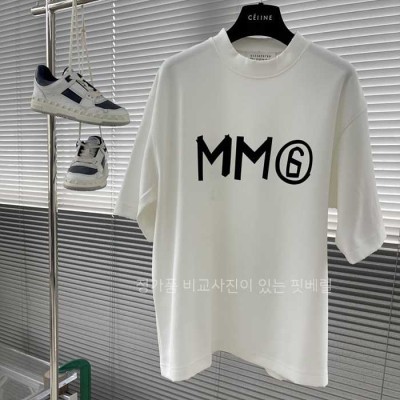 [국내배송] 메*마르지엘라 MM6 반팔티 티셔츠