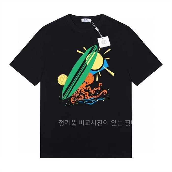[국내배송] 에*메스 문어 반팔티 (2color)