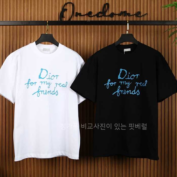 [국내배송] 디*＆HYLTON NEL 코튼 반팔 티셔츠 (2color)