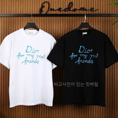 [국내배송] 디*＆HYLTON NEL 코튼 반팔 티셔츠 (2color)