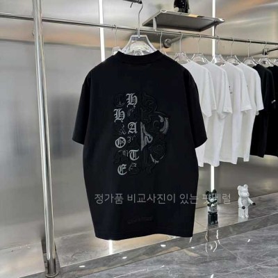 [국내배송] 크*하츠 로고자수 티셔츠