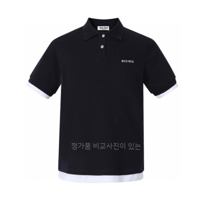 미*미우 페이크 투피스 폴로 반팔티셔츠