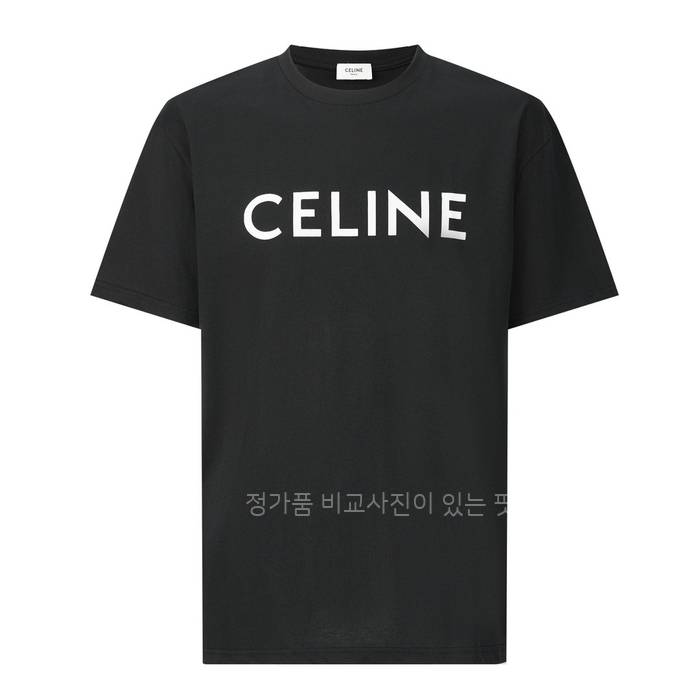 셀*느 로고 반팔티셔츠