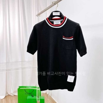 [국내배송] 톰*라운 삼선포켓 반팔니트