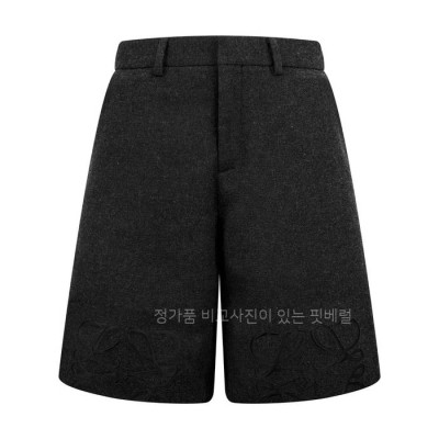 로*베 애너그램 울 캐시미어 쇼츠 반바지