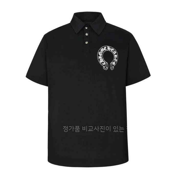 크*하츠 로고 폴로 반팔티셔츠