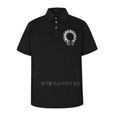 크*하츠 로고 폴로 반팔티셔츠